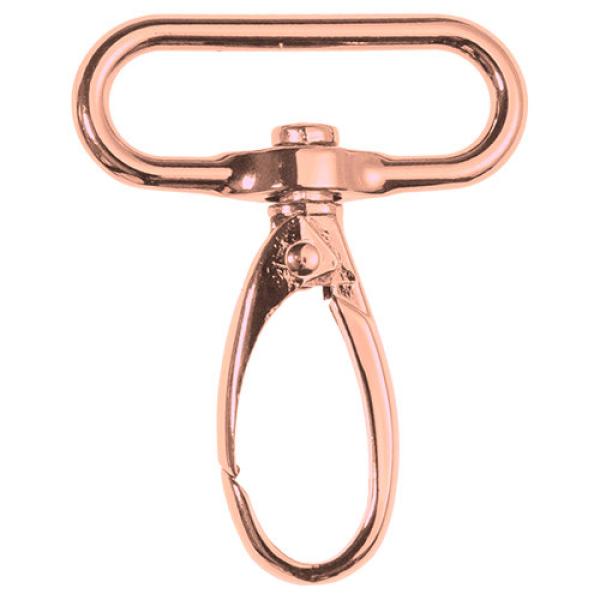 Metall-Karabiner 4 cm Breite Rosegold